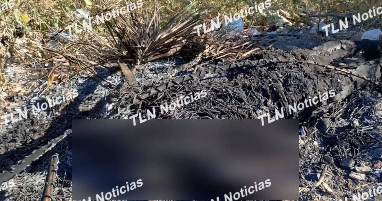 Hallazgo macabro en Puebla: cuerpo calcinado y maniatado aparece entre milpas de San Juan Atenco