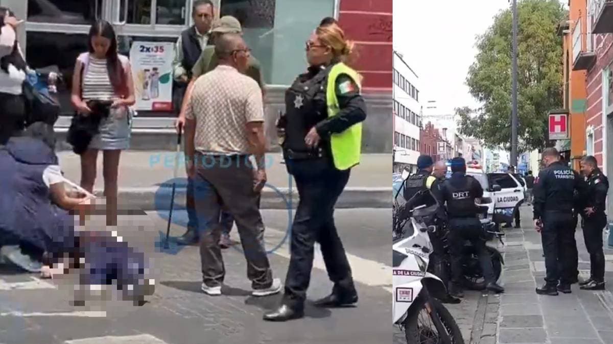 Atropello en el corazón de Puebla reaviva el debate sobre la “Ley Chaleco” | Menor arrollada por motocicleta en la 3 Poniente