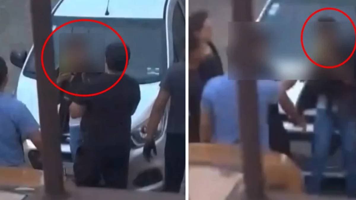 “Lágrimas que no convencen: vecinos detienen a presunto ladrón tras asalto en papelería de San Pedro Cholula”