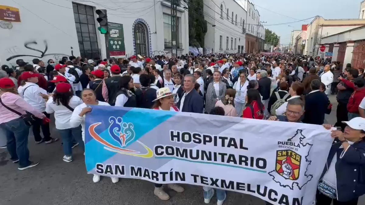 Puebla colapsa por manifestaciones este 11 de junio: cierres viales y caos en el Centro Histórico