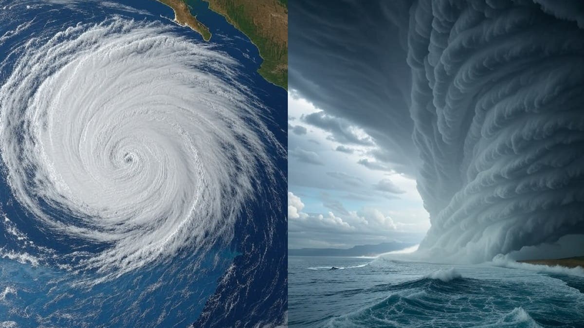 ¡Alerta en el Pacífico! Tormentas Bárbara y Cosme podrían chocar y causar megaciclón