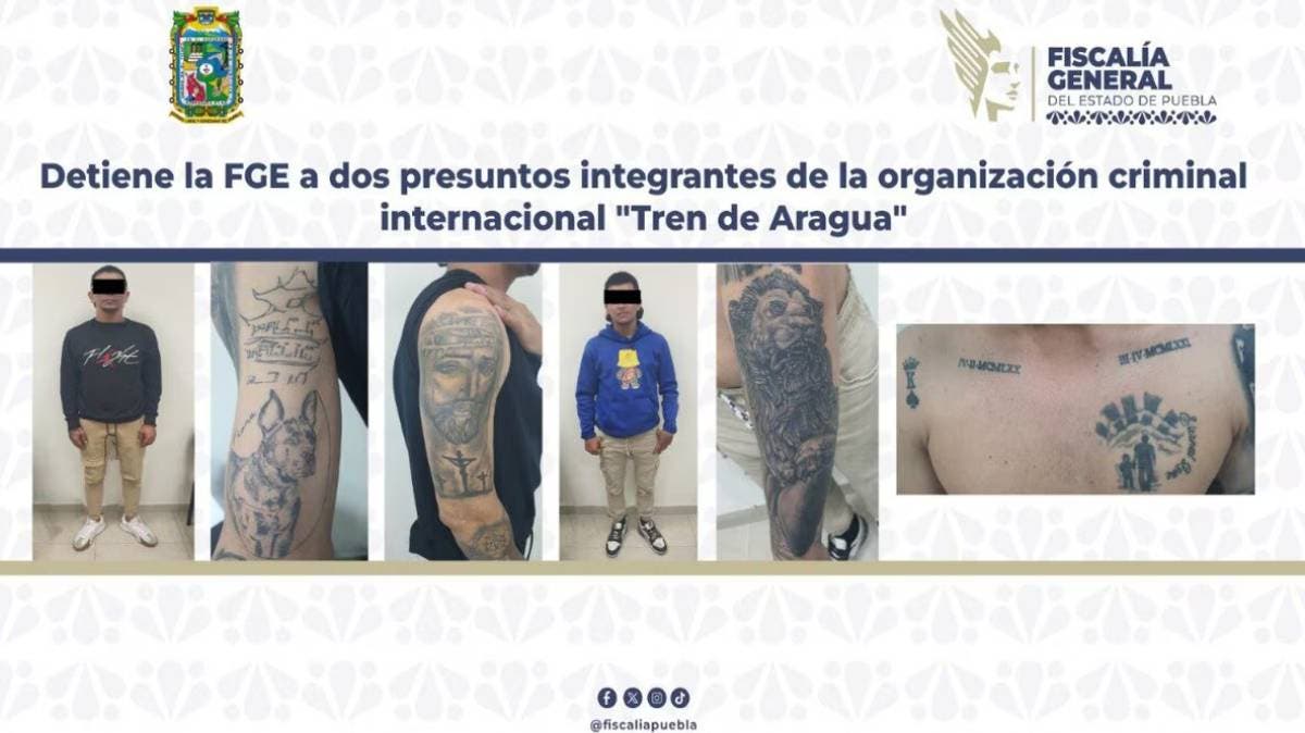 Caen dos del Tren de Aragua en Puebla: operaban extorsión “gota a gota” en Rivera Anaya