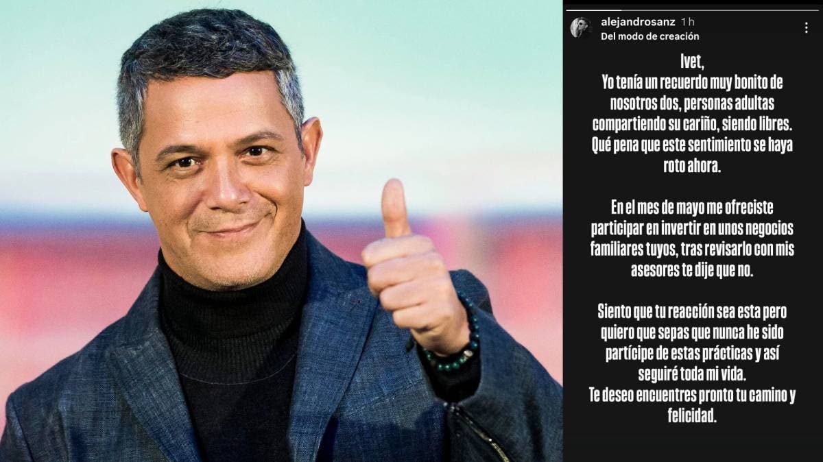 Fan acusa a Alejandro Sanz de relación inapropiada: Él rompe el silencio