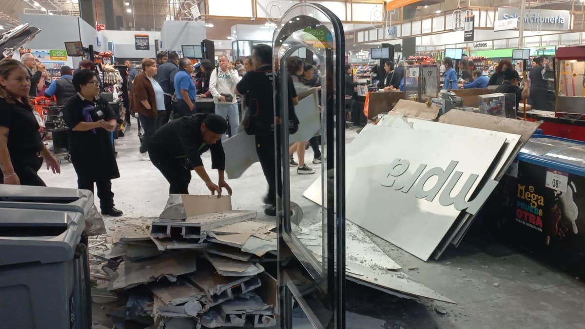 Colapsa plafón en tienda Chedraui de Av. Universidad; hay lesionados y evacuación de emergencia