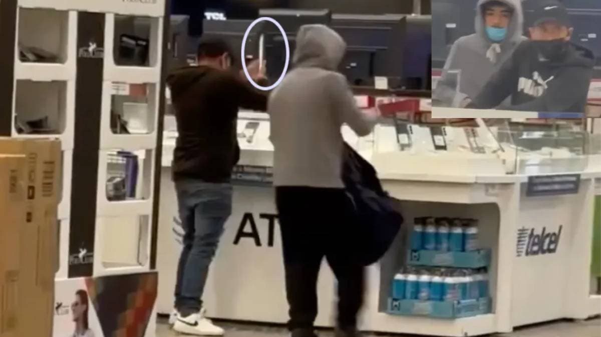 Mientras el huracán azotaba Chilpancingo, ladrones golpeaban vitrinas a martillazos en Sam’s Club