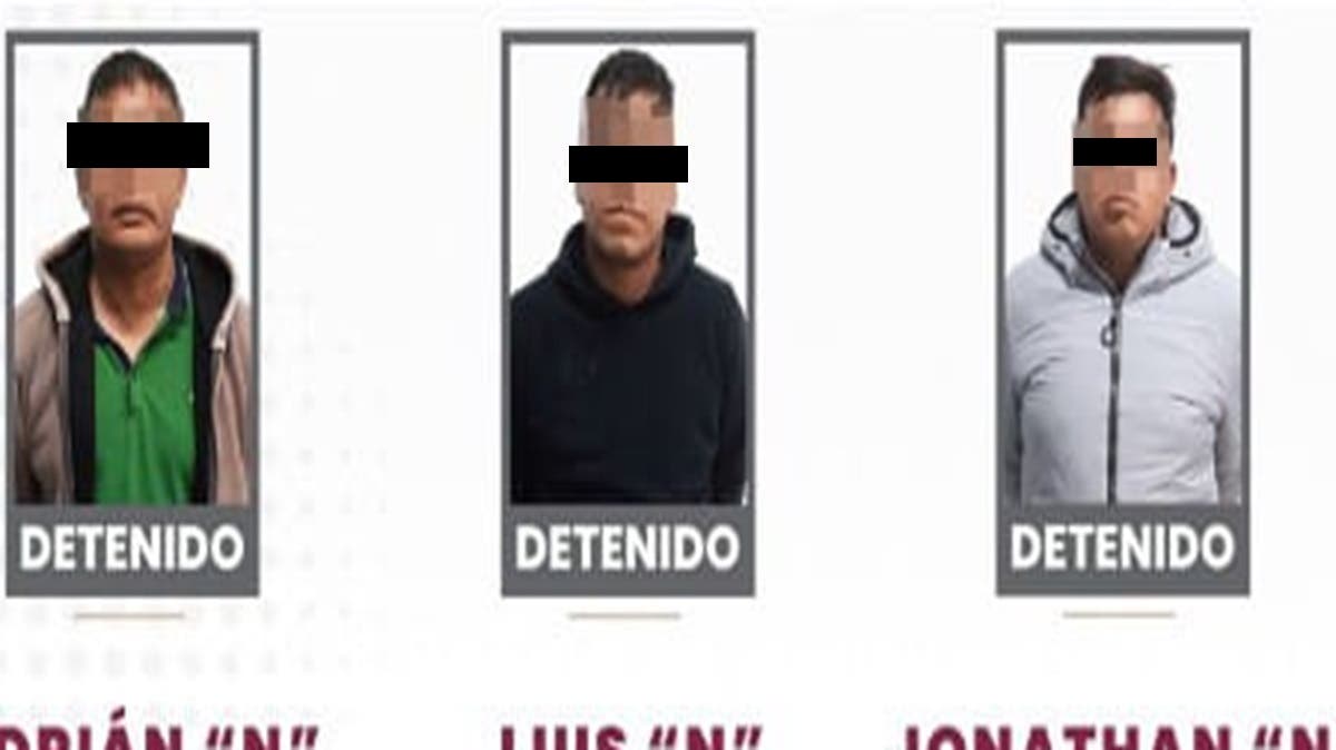 Cae trío de presuntos ladrones de autopartes en colonia El Águila; tenían historial delictivo