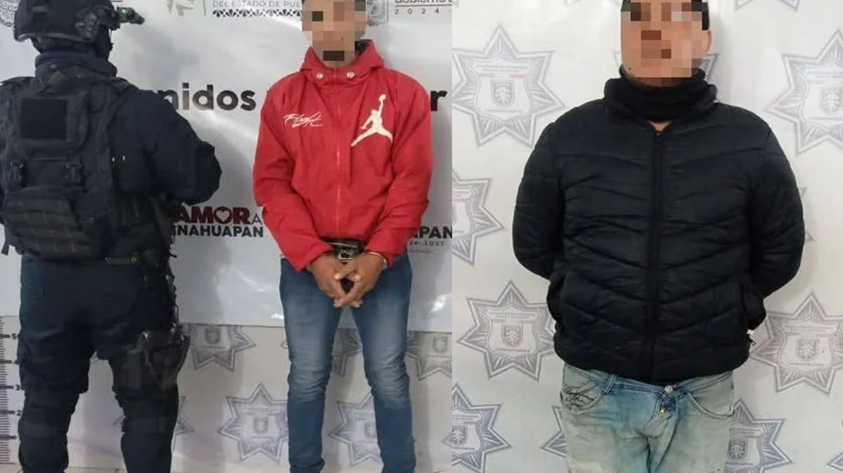 Detienen a colombianos por extorsionar con préstamos ilegales en Puebla