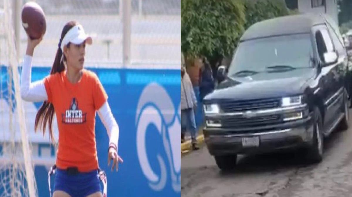 Despiden con flores blancas a Amairany, joven que murió prensada en el Periférico Ecológico