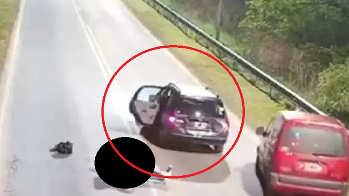 Mujer se lanza de auto en movimiento al sospechar intento de secuestro durante viaje en Uber (VIDEO)