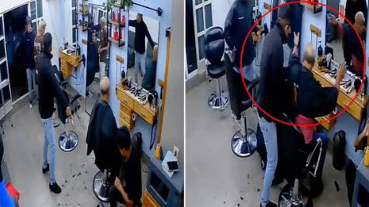 Violento asalto a barbería en Santiago Momoxpan: se llevan hasta una camioneta