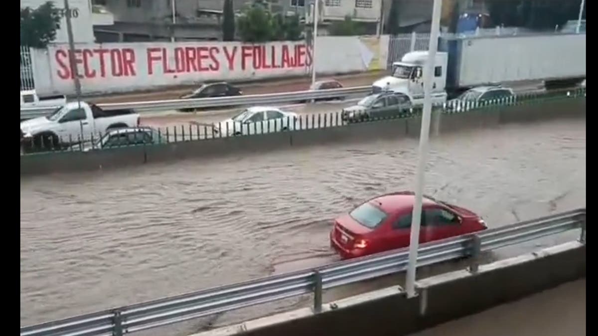 Distribuidor de Central de Abasto: la ‘mega obra’ que prometía desahogar el tráfico… y terminó ahogada bajo el agua