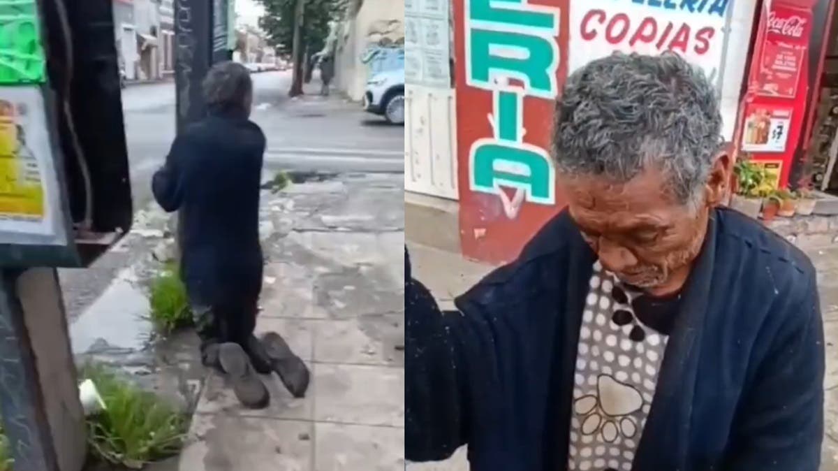¿Gobierno humano? Hombre paralítico es dejado a su suerte en Puebla y nadie lo auxilia