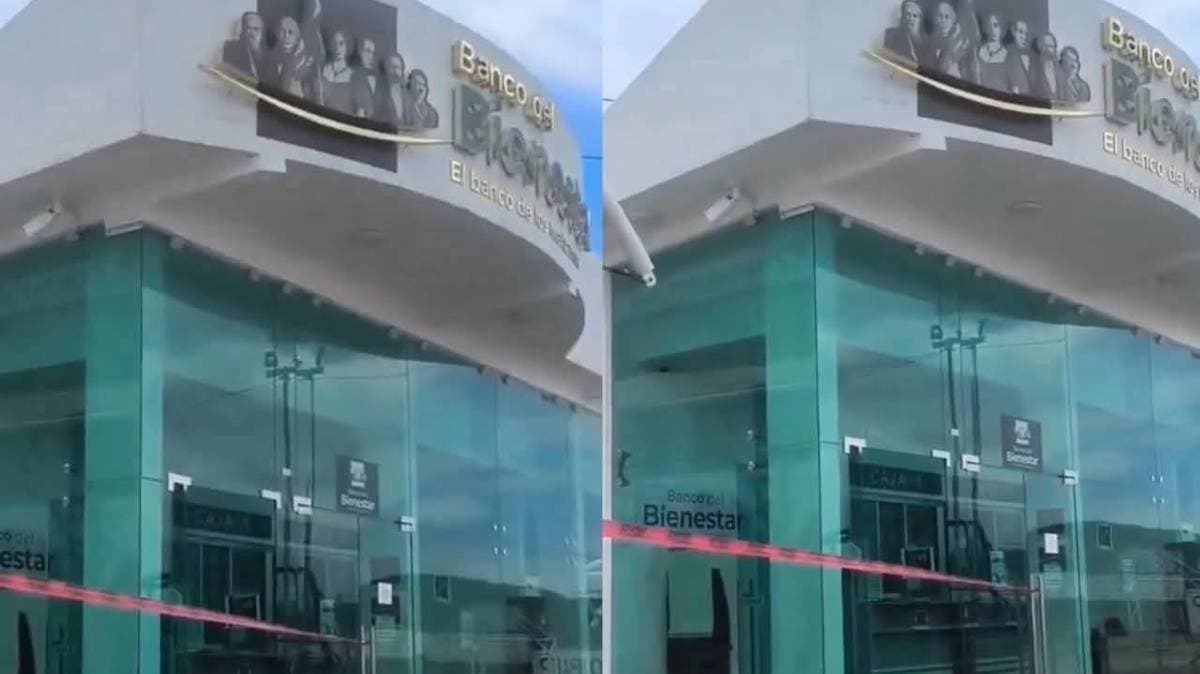 Desvalijan con soplete cajero y bóveda del Banco del Bienestar en Chachapa; el robo fue descubierto al amanecer