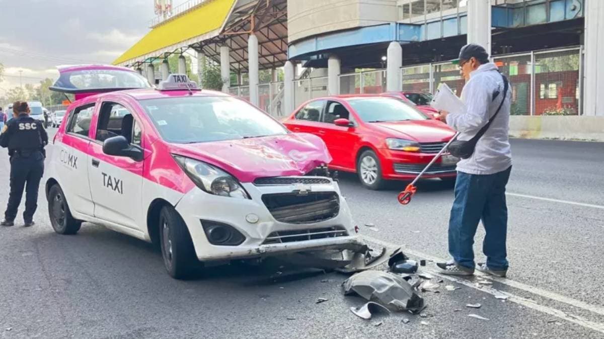 Muere joven trabajadora de limpieza atropellada por taxista en Av. Central; intentó huir pero fue detenido