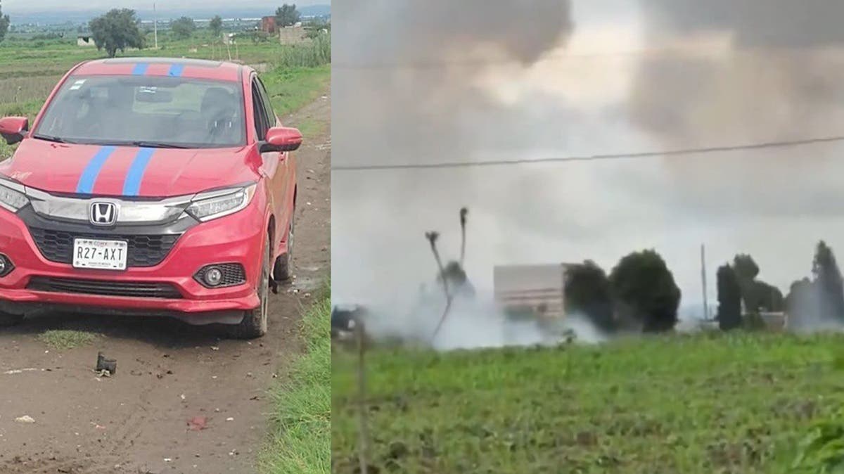 Revelan contenido del mensaje de “La Barredora” tras explotar coche bomba con cuerpos en Coronango
