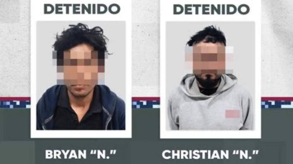 Atrapan a dos sujetos tras asalto en Puebla; uno tenía antecedentes y portaba pica hielo