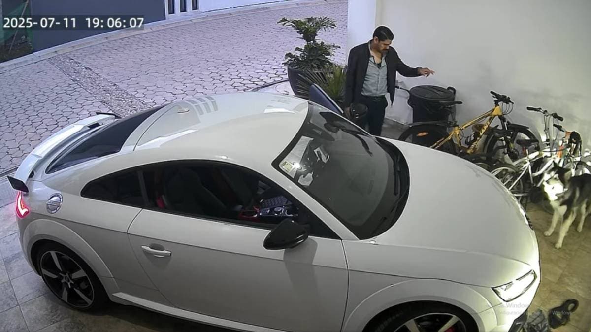 Vecino ebrio invade casa en Puebla y trata de atropellar a un perrito; amenazó con arma a quienes intentaron ayudar