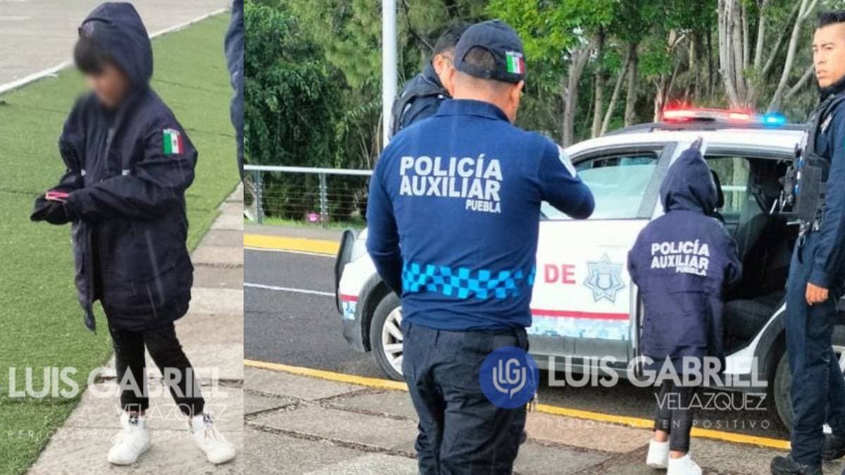 Menor es localizada sola en el Parque de los Fuertes; Policía Auxiliar activa protocolo de resguardo