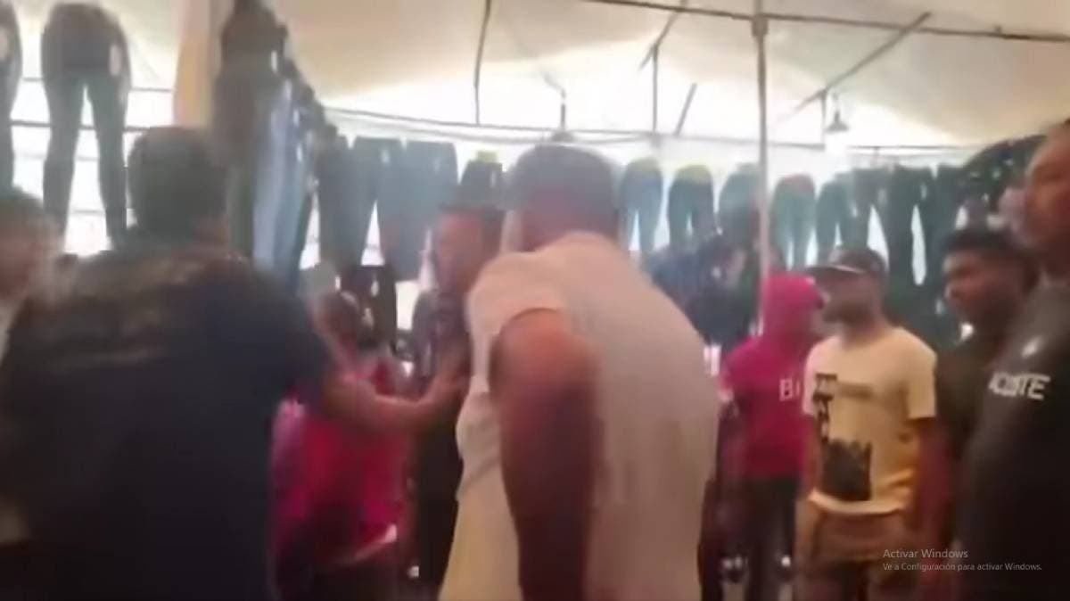 Balazos interrumpen la calma en el tianguis de Texmelucan mientras gobernador inaugura cuartel de la Guardia Nacional