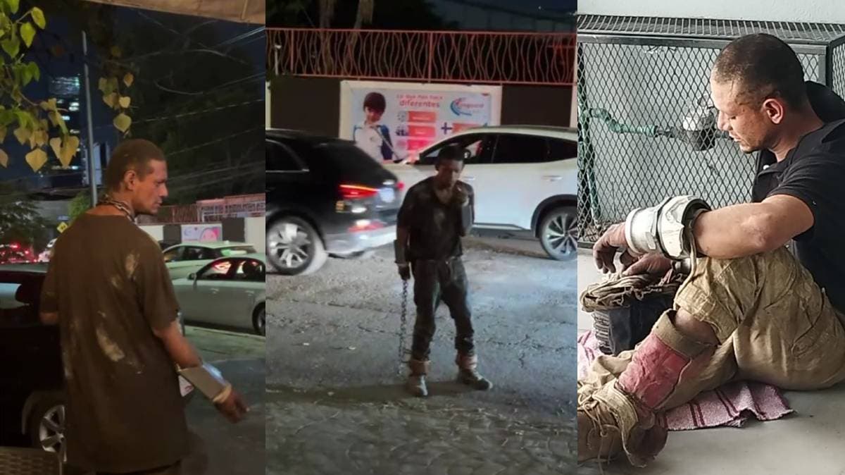 Vecinos de Volcanes y La Noria viven con miedo: denuncian a sujeto violento que deambula con cadenas, roba y agrede impunemente