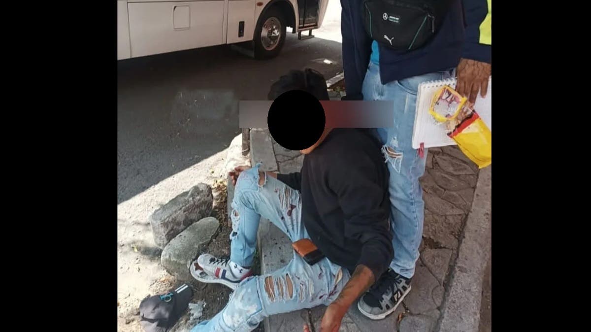 Presunto ladrón termina golpeado tras asaltar a una joven cerca de Soriana CAPU en Puebla