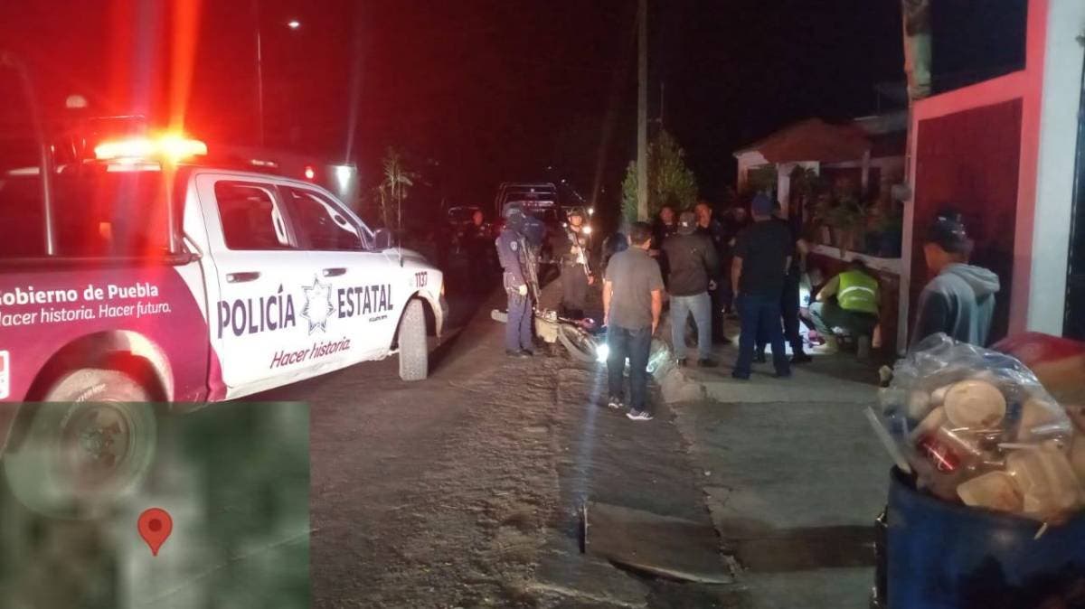 Motociclista choca contra patrulla estatal en Huaquechula tras conducir en presunto estado de ebriedad