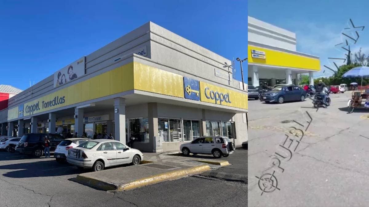 Violento asalto a Coppel Torrecillas en Puebla: rompieron vitrinas con martillos y huyeron en motos con celulares