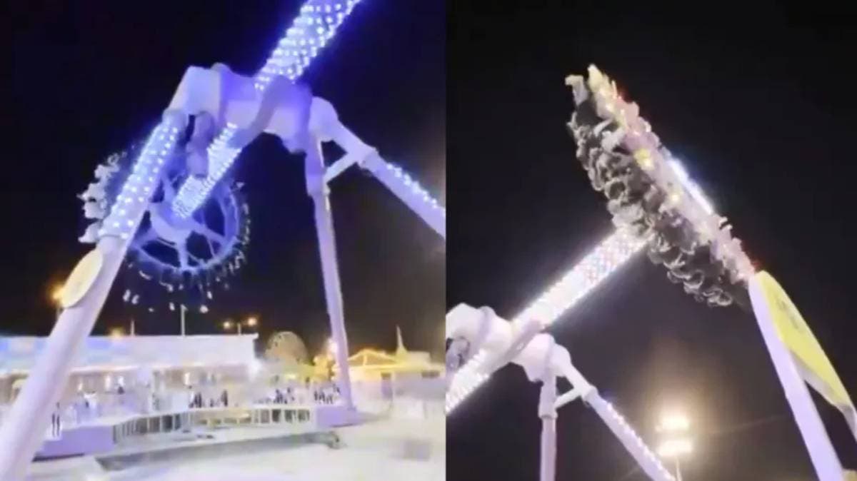 Tragedia en parque de diversiones: columpio colapsa en Arabia Saudita y deja más de 20 heridos