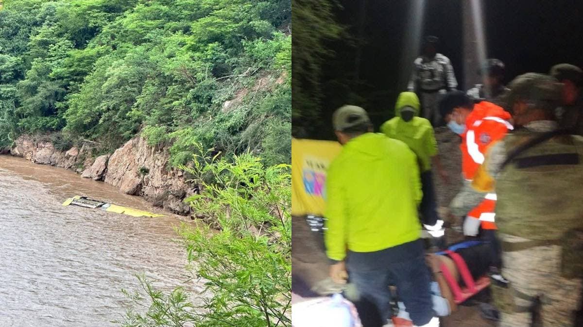 Volcadura de autobús Línea Oro deja siete muertos y varios heridos en la carretera Tlapa-Puebla
