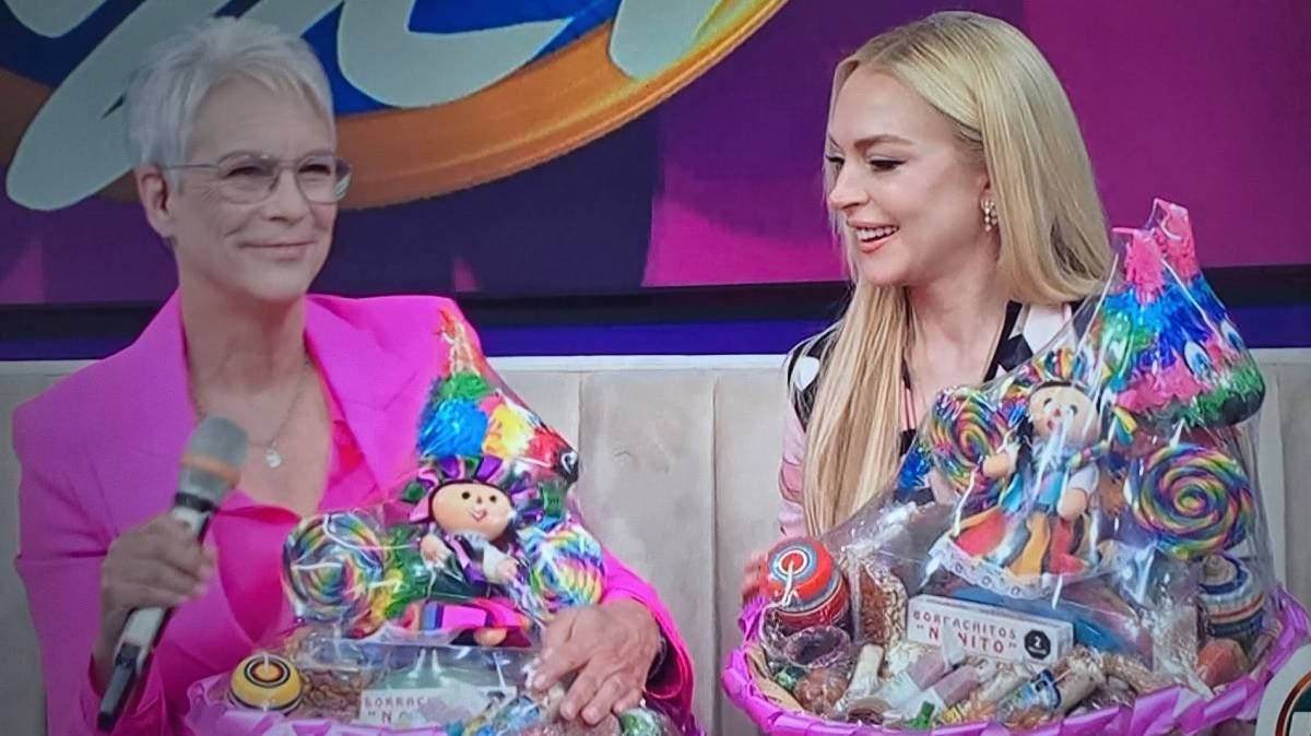 ¡Reencuentro épico! Jamie Lee Curtis y Lindsay Lohan brillan en ‘Hoy’ con ‘Otro viernes de locos’