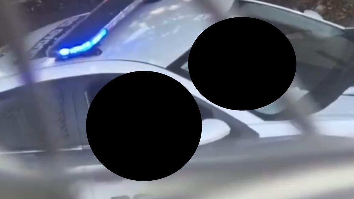 ¡Escándalo en la patrulla del amor! Policías son captados en pleno “acto ínt1m0” y revientan las redes