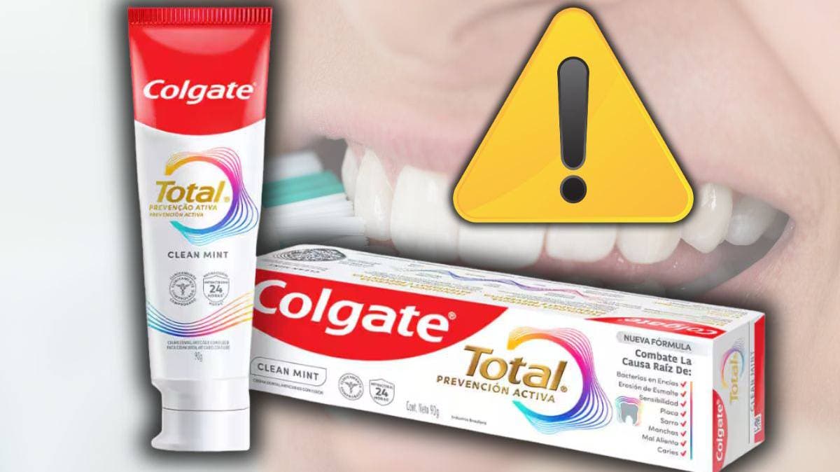 COFEPRIS emite alerta por pasta dental Colgate Total CLEAN MINT: advierte posibles reacciones adversas