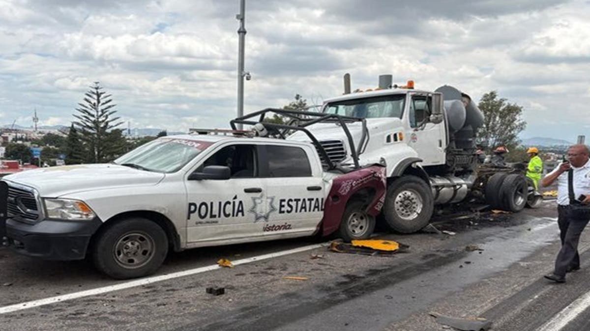 Identifican a los policías que murieron en trágico accidente en la México-Puebla este viernes