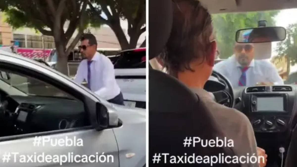 Chofer de plataforma intenta fugarse tras accidente… ¡con el afectado sobre el cofre!