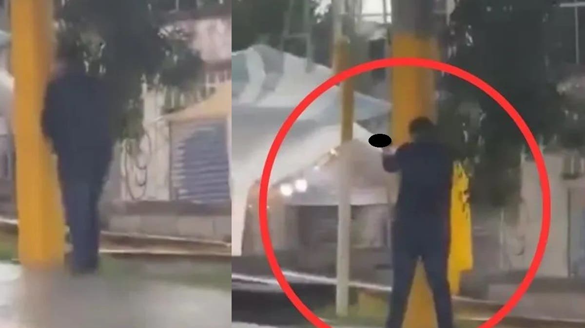 VIDEO Poblanos captaron a sujeto lanzado disparos cerca del Estadio Cuauhtémoc