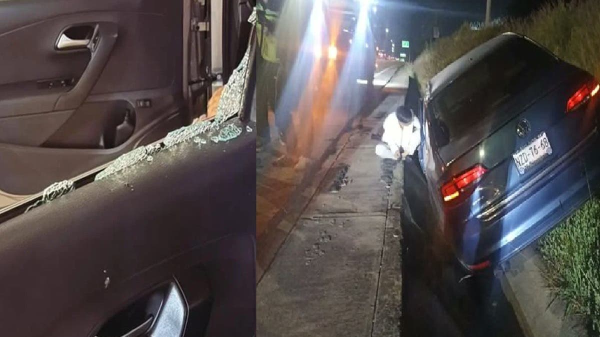 Intento de asalto en Periférico: automovilista herido tras ataque con piedras en Puebla