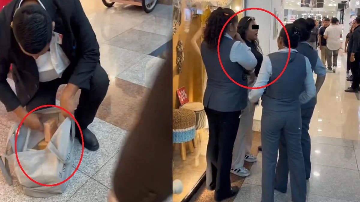 Intentó llevarse 17 perfumes de Sears y la detienen en plena salida