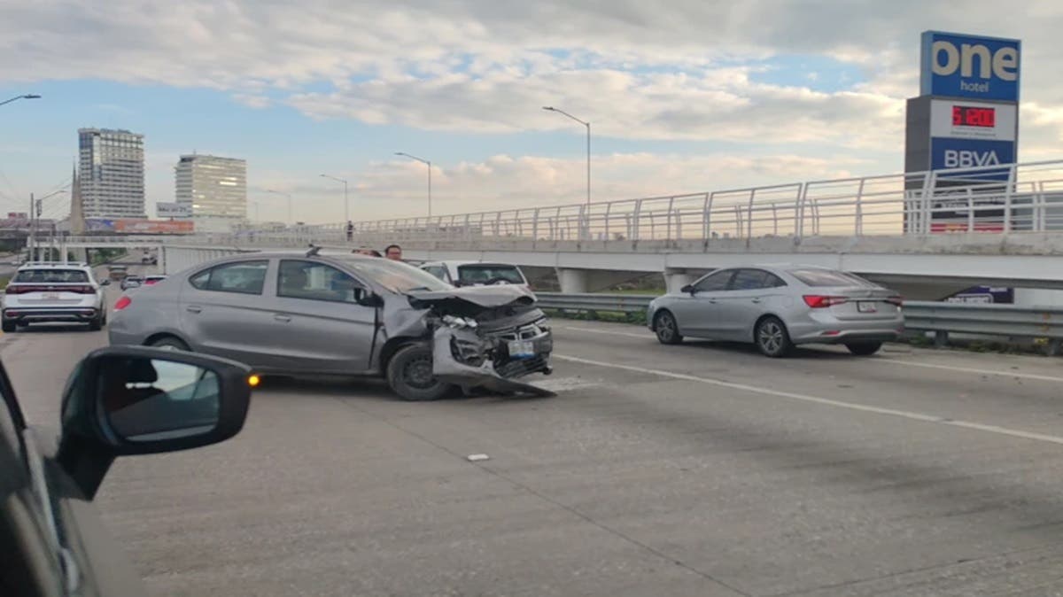 Caos en el Periférico Ecológico: choque de esta mañana paraliza la vialidad rumbo a Cholula