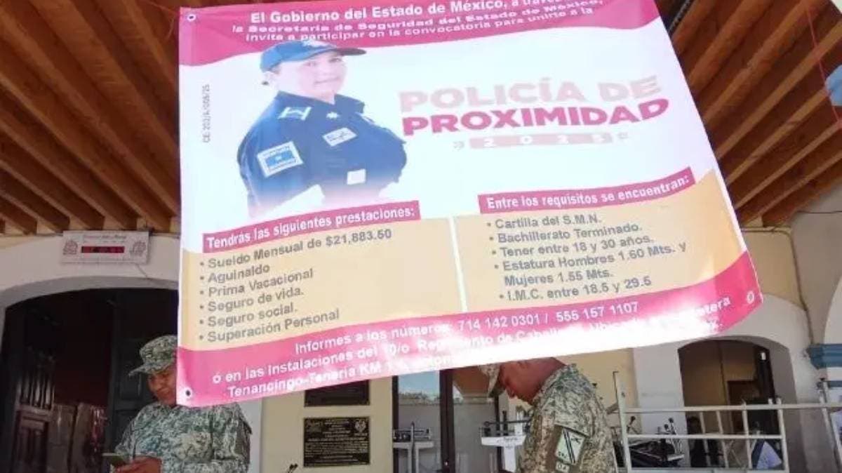 Puebla, con déficit policial: Edomex abre convocatoria de reclutamiento en Izúcar de Matamoros