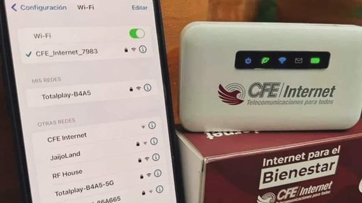 CFE lanza planes de internet desde 33 pesos: accesibles para estudiantes y familias