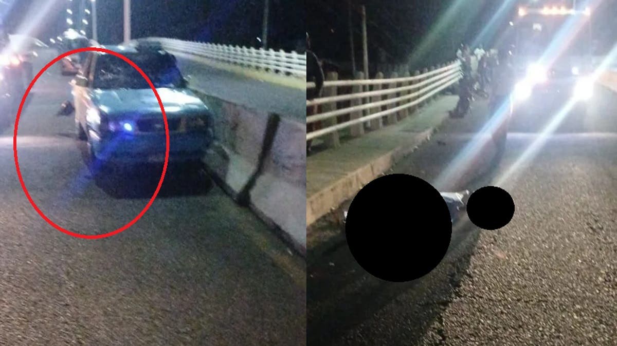 Tragedia en Puebla: mujer pierde la vida tras choque entre moto y taxi varado