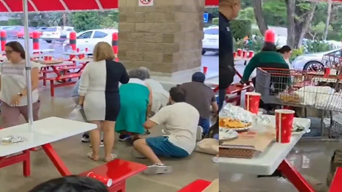 VIDEO Balacera desata pánico en Costco tras intento de asalto a un conductor