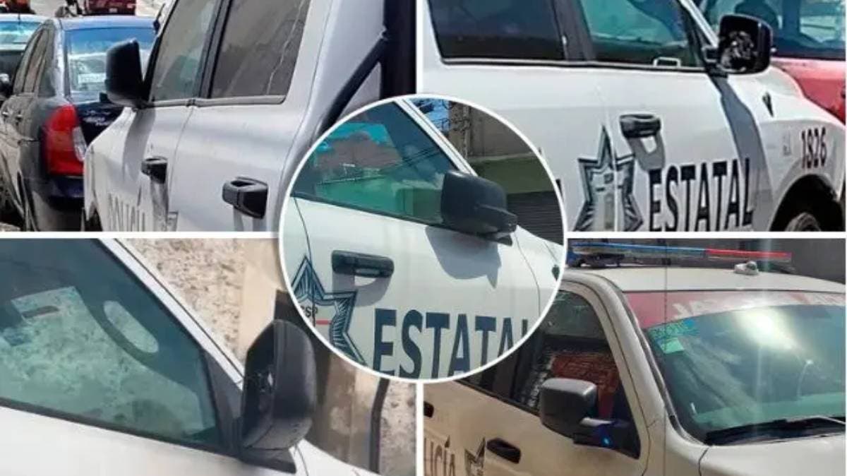 La delincuencia en Puebla llega hasta las patrullas: roban espejos a unidades de la Policía Estatal en Analco