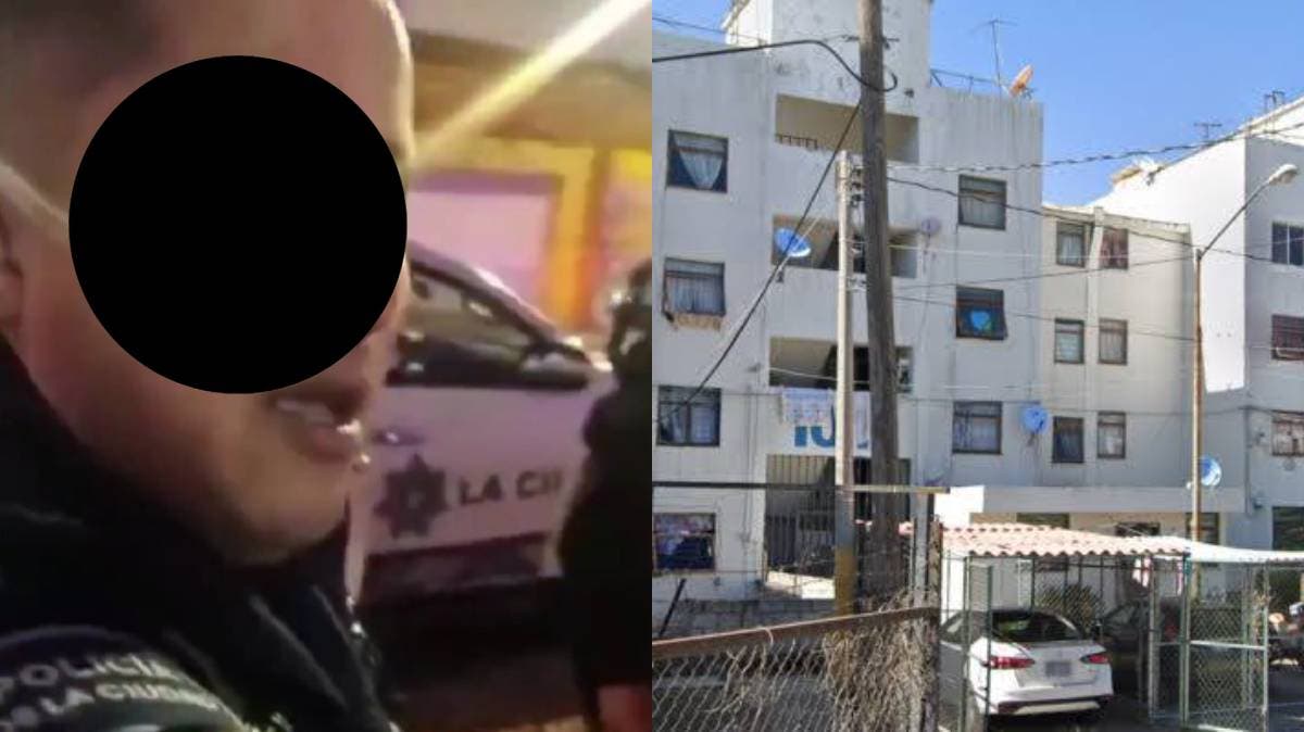Violencia en Puebla: mujer hiere a policía que reprendía a su esposo por beber en vía pública
