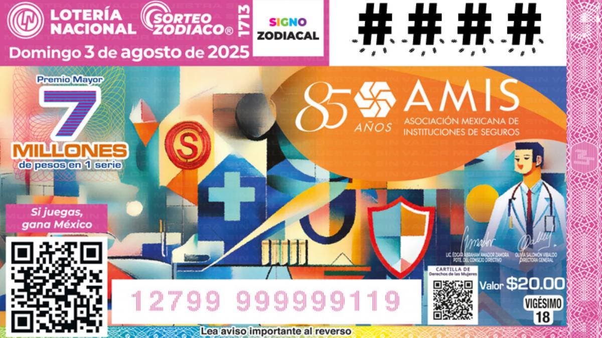 ¡La suerte rugió en Puebla! Boleto ganador del Sorteo Zodiaco 1713 cae con el signo Leo