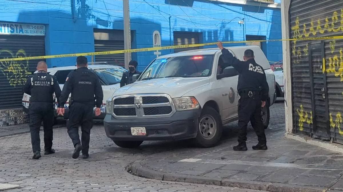 Centro Histórico de Puebla: identifican al hombre hallado dentro de un tambo azul