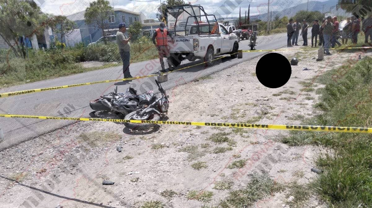 Motociclista pierde la vida en accidente en la carretera Pericotepec–Santa María El Alta