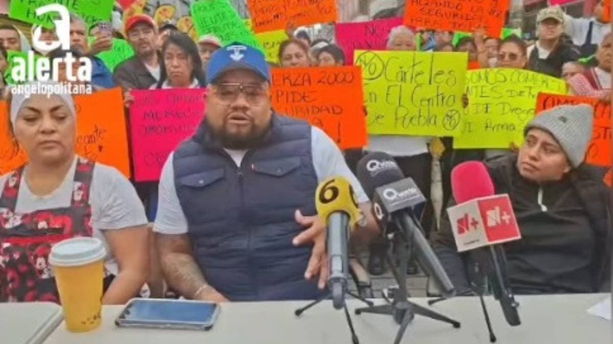 Ambulantes de Fuerza 2000 exigen seguridad y rechazan ser criminalizados