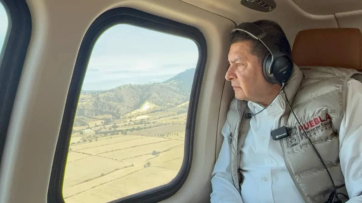 Alejandro Armenta y el helicóptero oficial: ¿contingencias o rutina de poder?