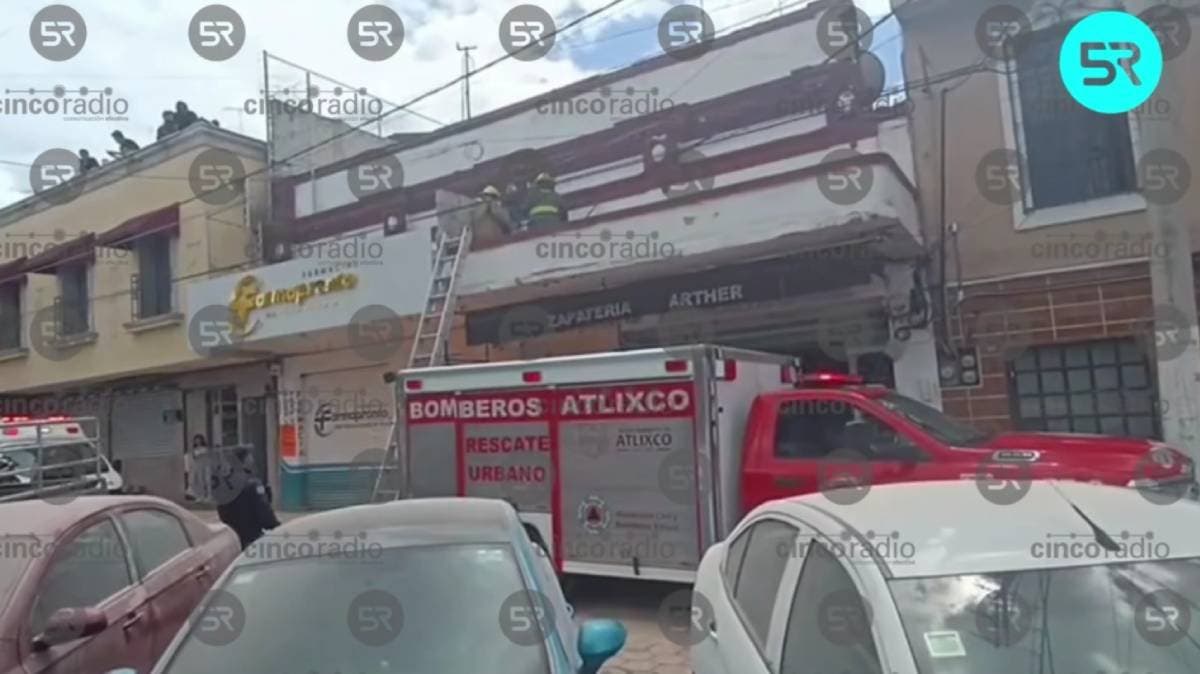 Explosión por acumulación de gas sacude Atlixco frente al mercado Benito Juárez